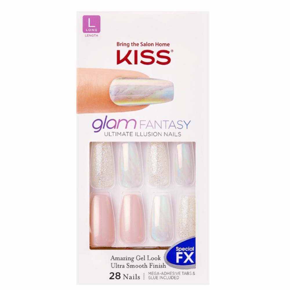 KISS Glam Fantasy Special FX Press On Nails Higher Love